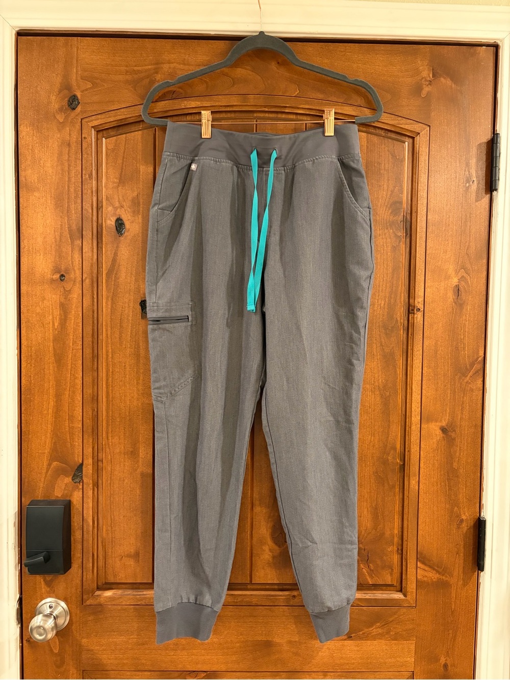 Figs Technical Collection Graphite Zamora High Waisted Jogger Scrub Pants
